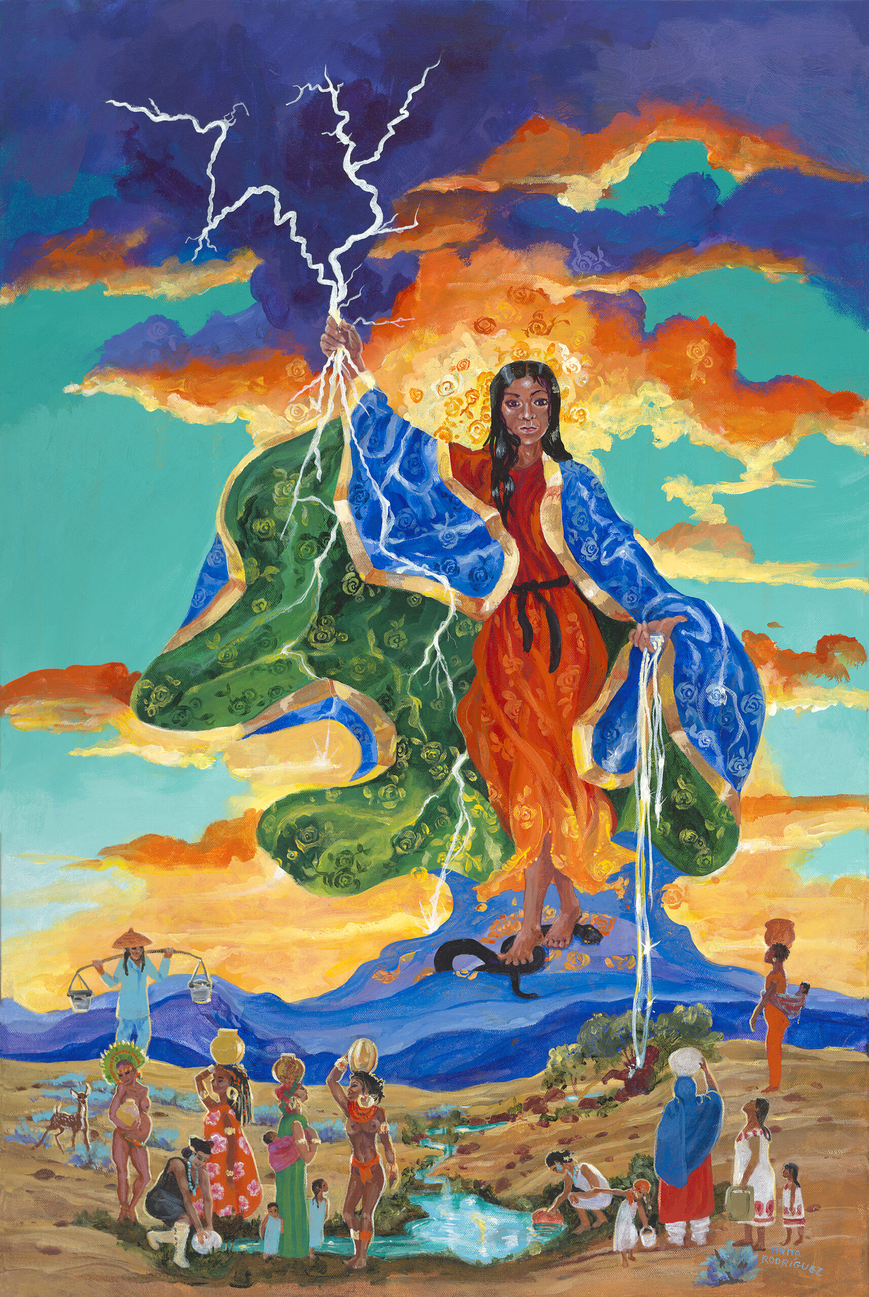 Virgin of the Apocalypse by Anita Otilia Rodriguez